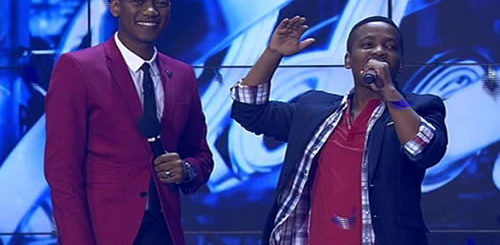 Vincent Bones after being announced as the Idols SA Season 10 Winner