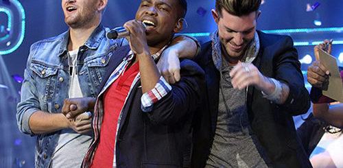 Idols SA Season 10 Winner Vincent Bones performing at the Grand Finale