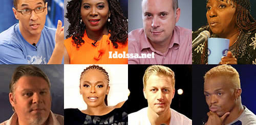 All Idols SA judges from Season 1 to 17