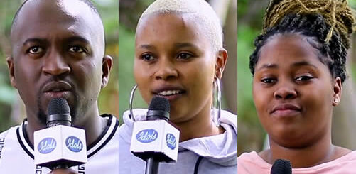Idols SA Season 18 Top 3 Contestants in 2022.