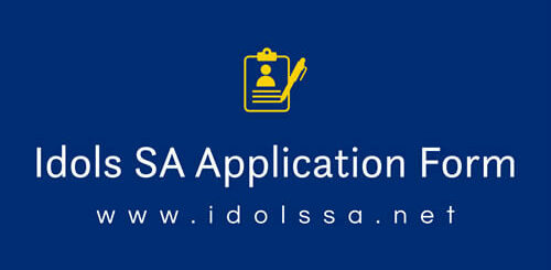 Idols SA Application Form