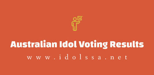 Australian Idol Voting Results