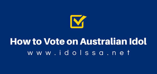 How to Vote Australian Idol