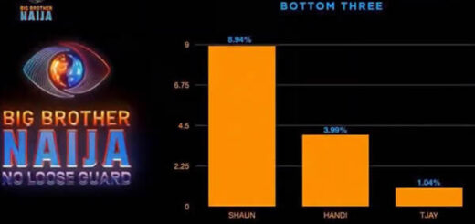 Big Brother Naija Season 9 week 8 voting results of the Bottom three in 2024