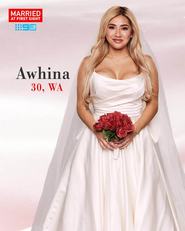 Awhina Rutene - Married At First Sight Australia Season 12 bride in 2025