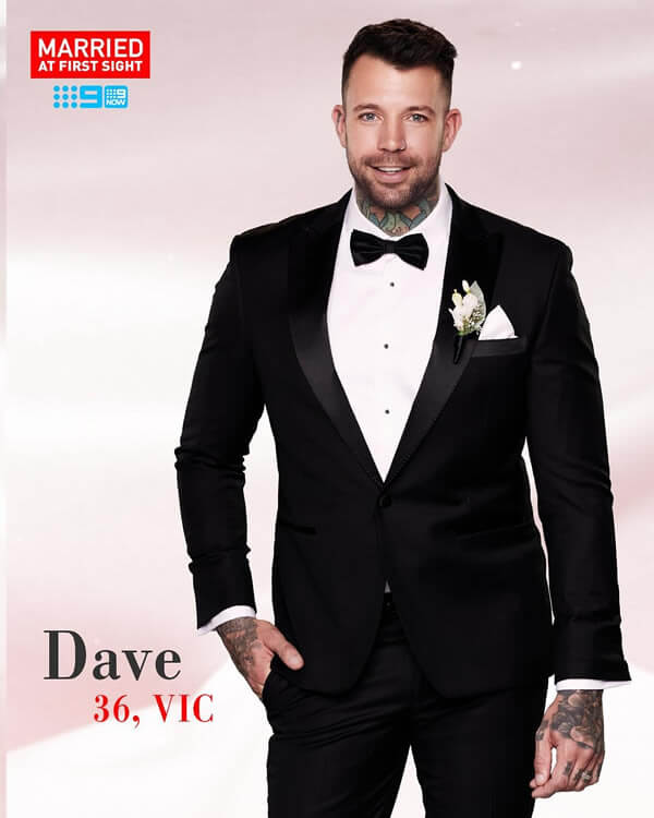 Dave Hand - Married At First Sight Australia Season 12 groom in 2025