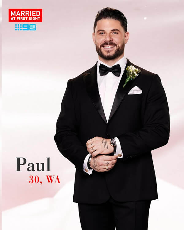 Paul Antoine - Married At First Sight Australia Season 12 groom in 2025