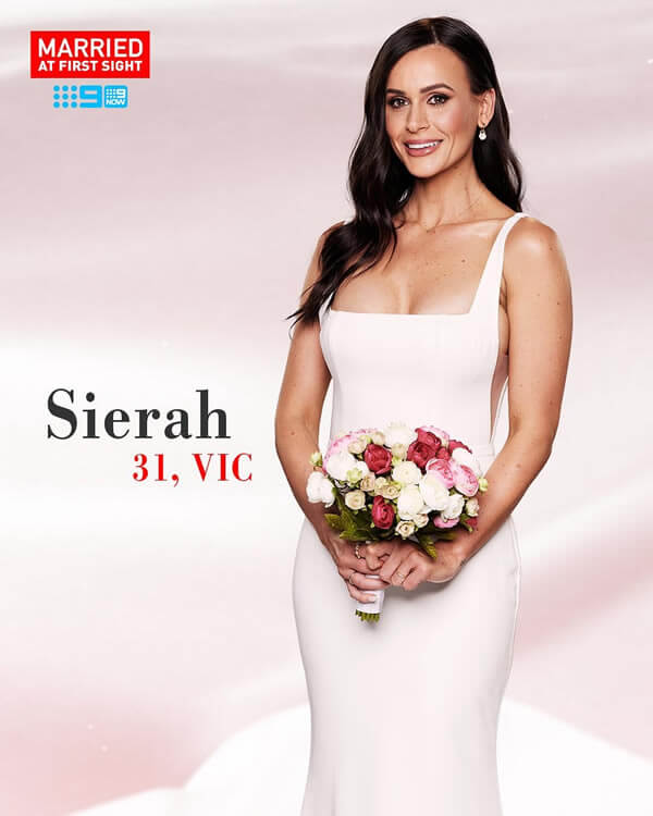 Sierah Swepstone - Married At First Sight Australia Season 12 bride in 2025