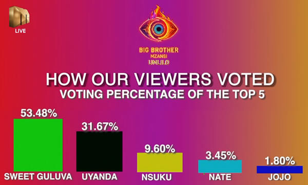 Big Brother Mzansi Season 5 ‘Umlilo’ Week 10 voting results in 2025