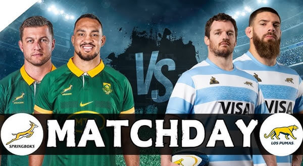 Springboks vs Argentina