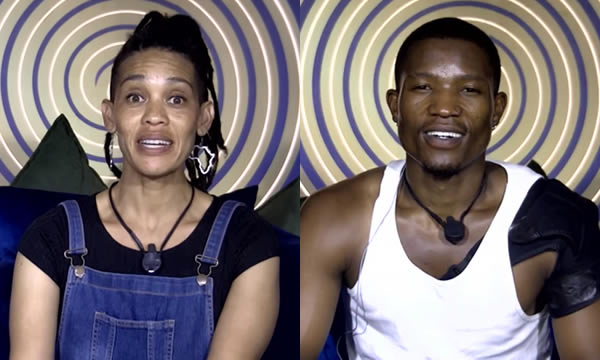 Ramona and Tumi the Barber – the evicted housemates of Big Brother Mzansi Season 6 Bazozwa Week 6 in 2026