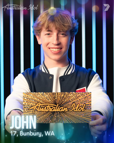 John Standley - Australian Idol Season 11 Golden Ticket Winner in 2026