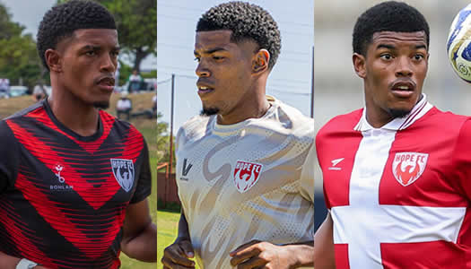 Dean Solomons - football player of Hope FC in South Africa