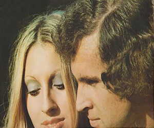 Mynie Grové and her first husband Jan Grové.